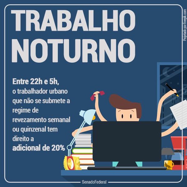 Veja como calcular o trabalho noturno